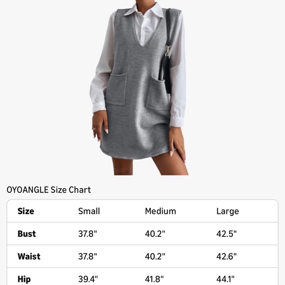 Elegant Gray Sleeveless Midi Dress - Picture 7 of 8